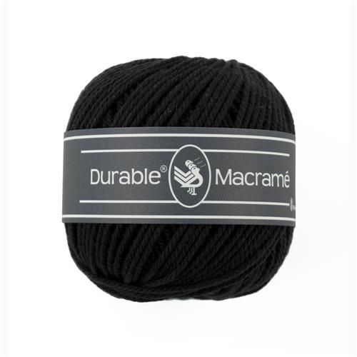 Macrame garen 100 gr. zwart