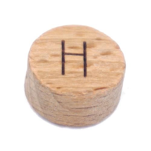 Houten letterkralen H