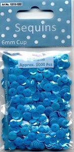 Pailletten AB babyblauw