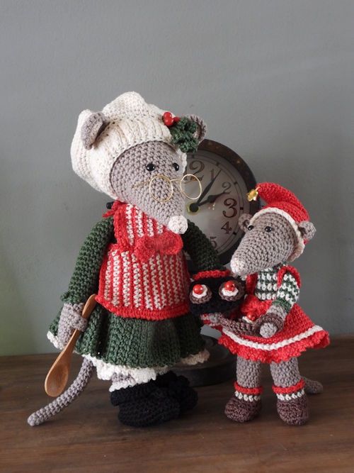 Funny mouse set Oma bakt