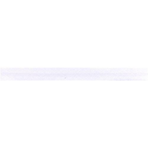 Biaisband katoen 20mm x 5m  009 wit