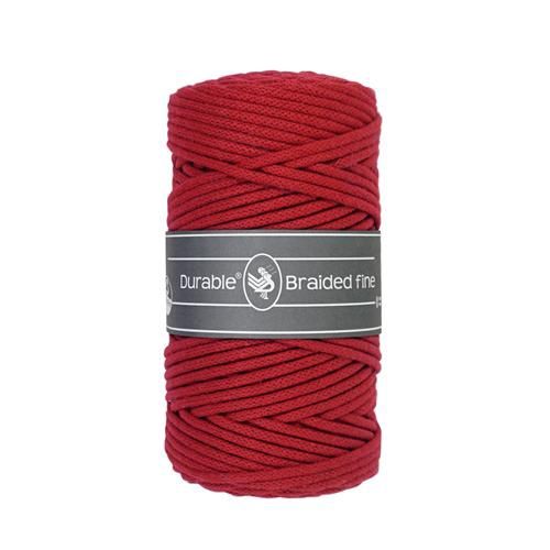 Braided Fine 3mm  - 318 - Rood