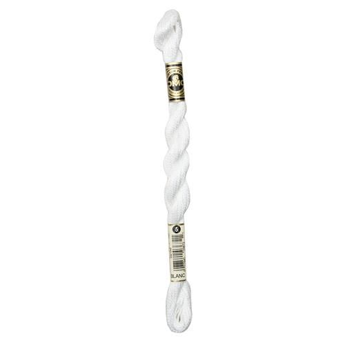 Perle 5 kleur blanc