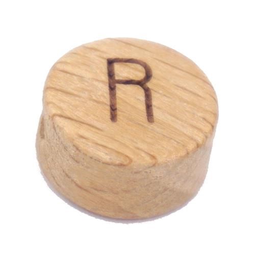 Houten letterkralen R