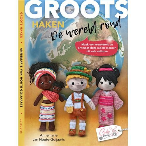 Boek Groots Haken de Wereld rond