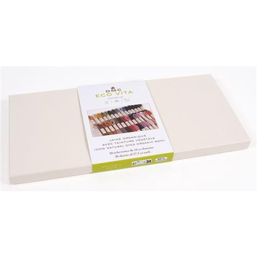 Eco Vita borduurgaren collector doos met 30 kleuren -