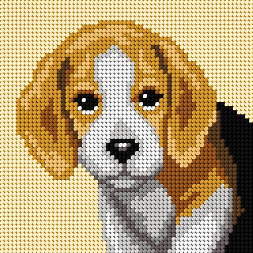 My First Embroidery voorbedrukt stramien Hond