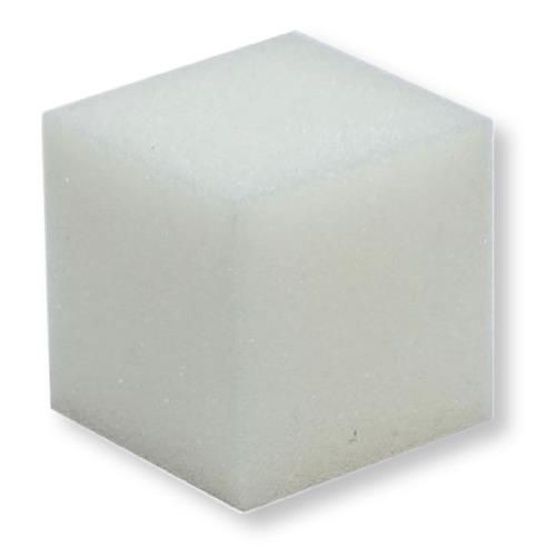 Schuimrubber kubus 10x10cm