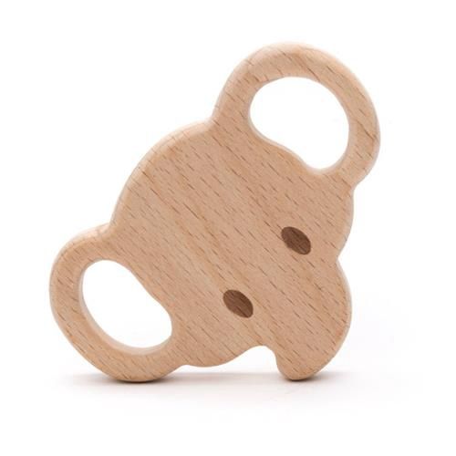Bijtring Hout Olifant