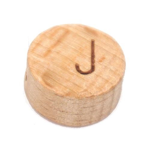 Houten letterkralen J