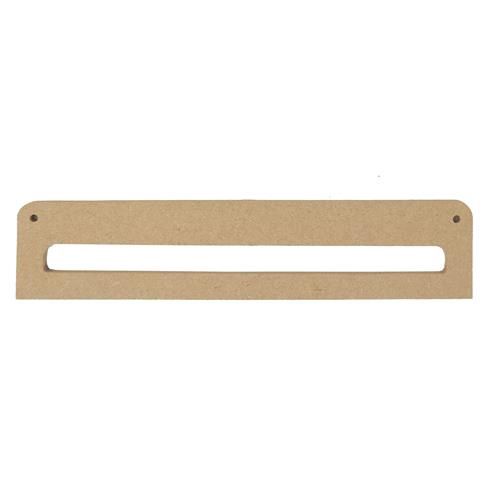 MDF wandhanger 25x5.5cm