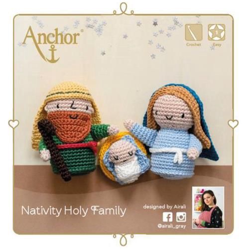 Haakpakket Amigurumi Nativity holy family