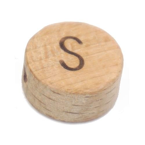 Houten letterkralen S