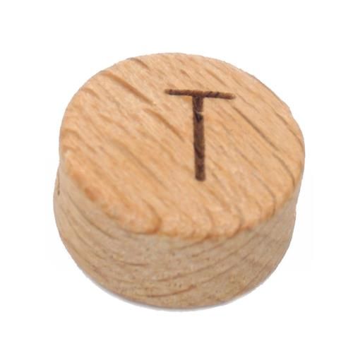 Houten letterkralen T
