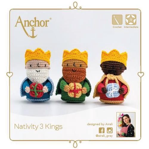 Haakpakket Amigurumi Nativity 3 kings