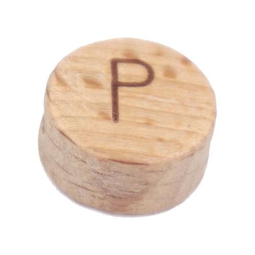 Houten letterkralen P