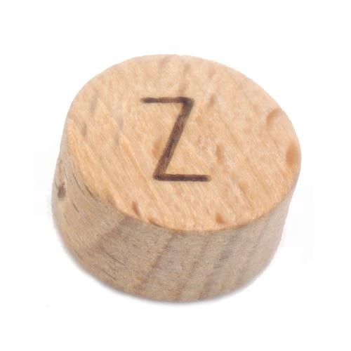 Houten letterkralen  Z