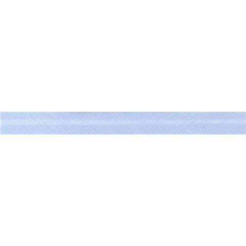 Biaisband katoen 259  20mm x 5m  l.blauw