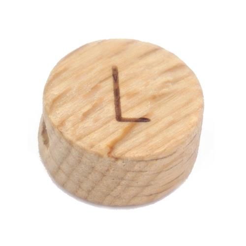 Houten letterkralen L