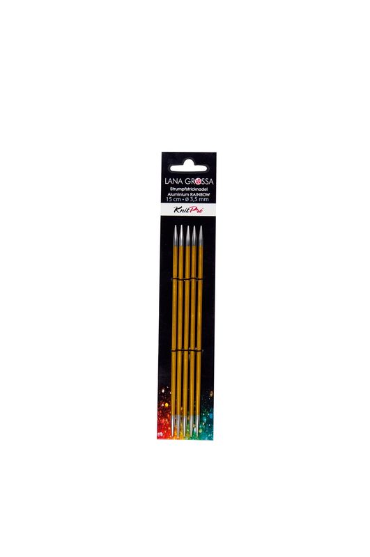 Rainbow sokkennaalden 20cm 3,5mm