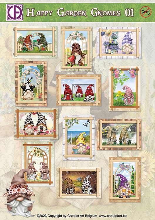 Happy garden Gnomes 01