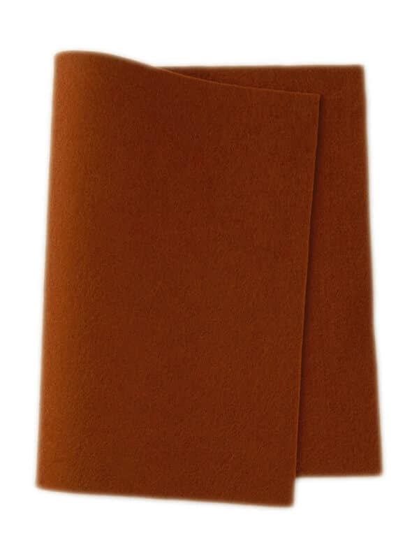 Wolvilt 100% -Roodbruin - 1.2mm