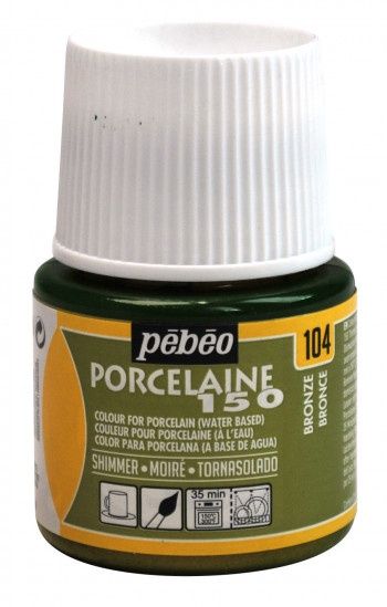 Porselein verf - Shimmer bronze 104 - 45ml