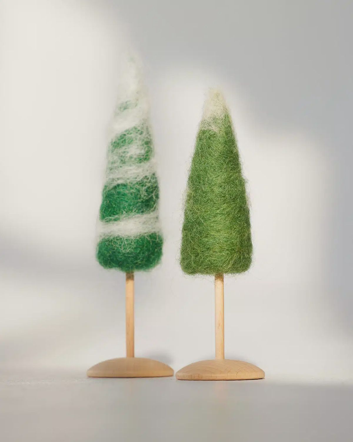 Kerstboompjes naaldviltset