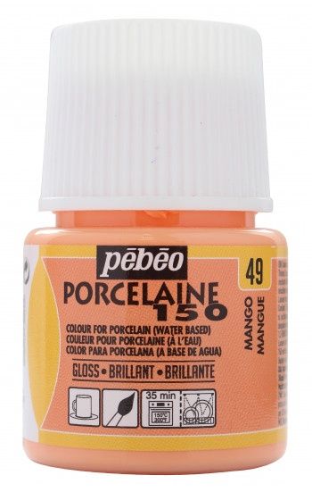 Porselein verf - Pastel mango 49 - 45ml