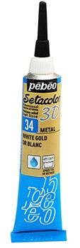 Setacolor 3D white gold 20ml metal