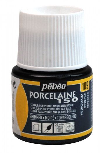 Porselein verf - Shimmer petroleum 109 - 45ml