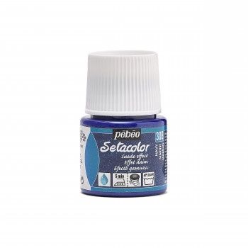 Textielverf Setacolor suede effect navy 45ml