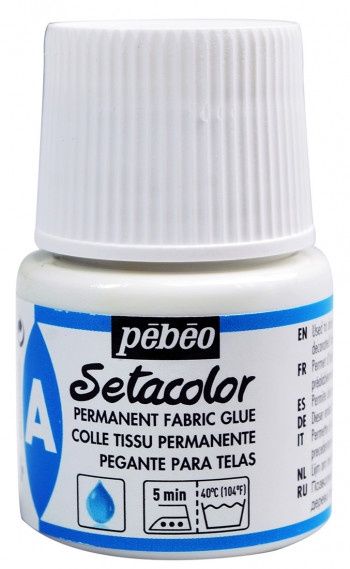 Textielverf Setacolor permanent fabric glue 45ml