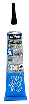 Setacolor 3D silver 20ml brod&#39;perle - 1