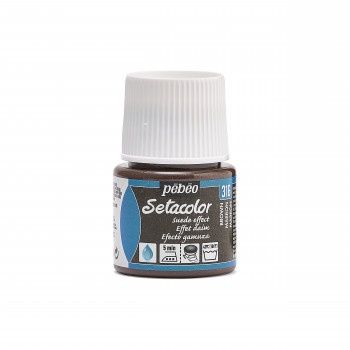 Textielverf Setacolor suede effect brown 45ml
