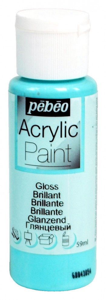 Acryl paint 59ml Gloss Aqua Blue