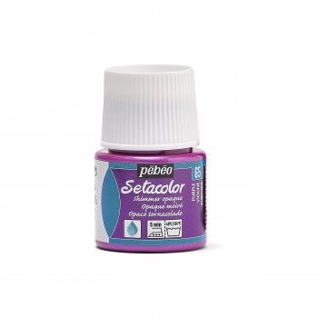 Textielverf Setacolor glinsterend ondoorzichtig purple 45ml