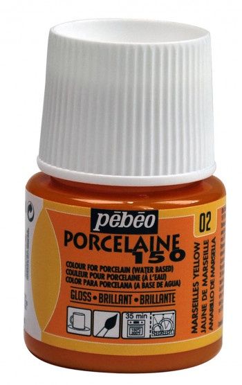 Porselein verf - Gloss marseilles yellow 2 - 45ml