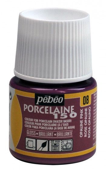 Porselein verf - Gloss opaline pink 8 - 45ml