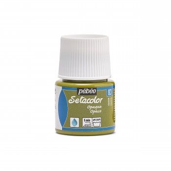 Textielverf Setacolor ondoorzichtig olive 45ml
