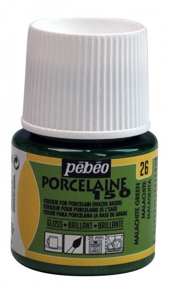 Porselein verf - Gloss malachite green 26 - 45ml