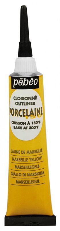 Porselein verf tube marseille yellow 001