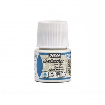 Textielverf Setacolor suede effect antique white 45ml