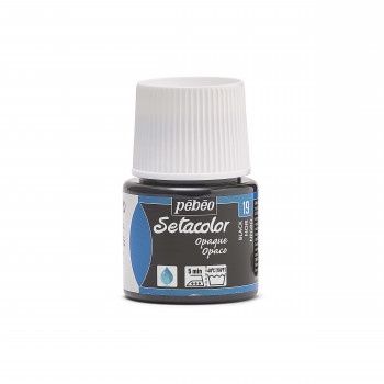 Textielverf Setacolor ondoorzichtig black 45ml