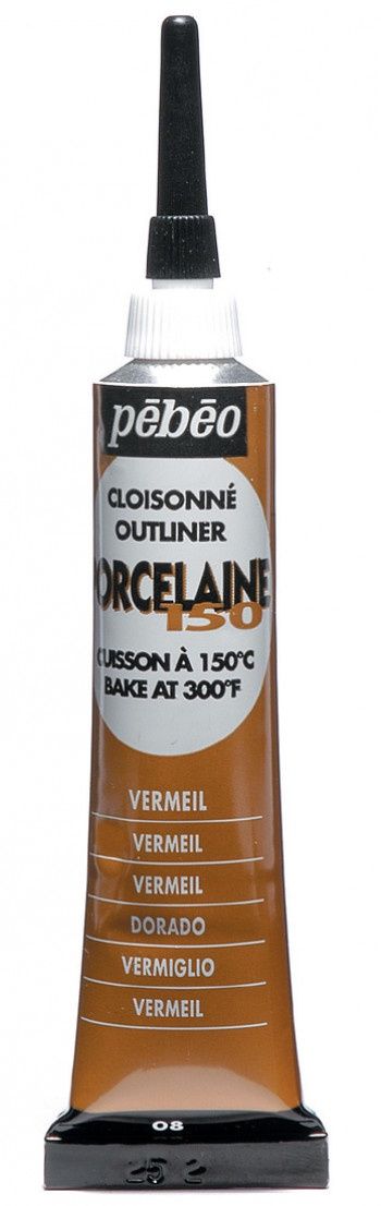 Porselein verf tube vermeil 008