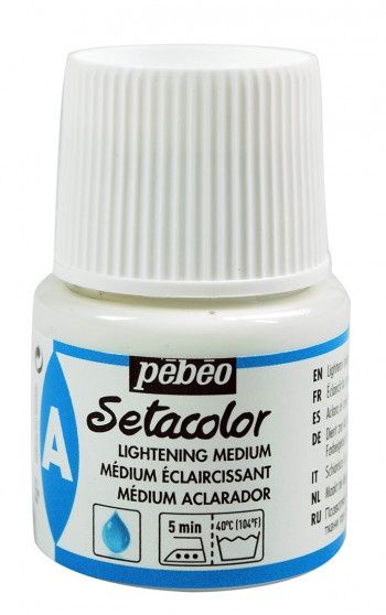 Textielverf Setacolor lightening medium 45ml