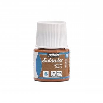 Textielverf Setacolor ondoorzichtig cinnamon 45ml