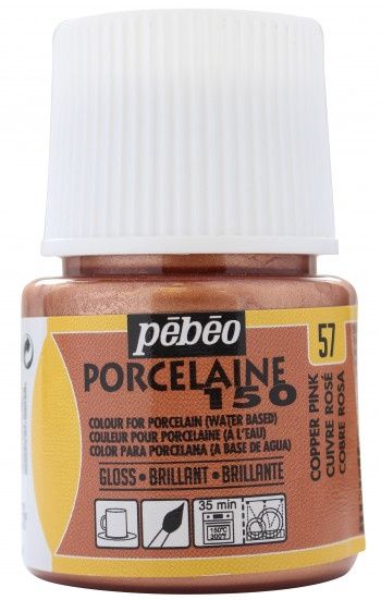 Porselein verf - Gloss copper pink 57 - 45ml