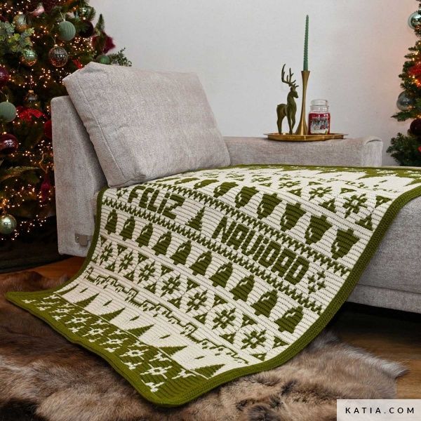 CAL Merry Blanket Groen