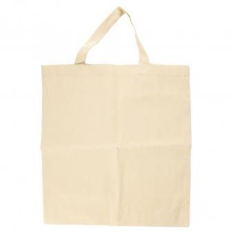Katoenen draagtas, onbedrukt, beige